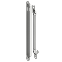 Dorma OT-Kabelübergang, mit Einbauwanne, KÜ 260, 24x260x17mm, bis 7,5mm Nr. 15811000