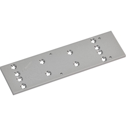 Dorma OT-Montageplatte, für Oben-Türschließer, TS 73 V, DIN Links-Rechts, silber, lackiert Nr. 37000101
