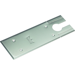 Dorma OT-Deckplatte, für Boden-Türschließer, BTS 75 V, edelstahl, zum Anschrauben, ER rostfrei Nr. 46700059