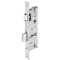 WILKA Rohrrahmenschloß 1438 PZW F24/40/92/8 käntig verzinkt 1-tourig, 20mm Riegelausschluss EN 12209, Ls/Rs verwendbar , Falle+Riegel 5mm vorstehend Nr. 1438.000047