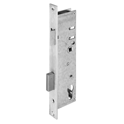 WILKA Rohrrahmenschloß 453 PZW F24/34/92/8 Links Stulp 24x257x3 mm kantig Edelstahl Nr. 0453.006010