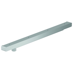 Dorma Gleitschiene G-N XEA für direkte Sturz- montage, höhenverstellbar, für DIN-L \u0026 DIN-R-Türen Edelstahl, DIN EN 1154 Nr. 57040004