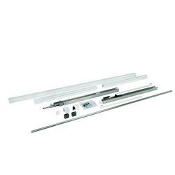 Dorma OT-Gleitschiene, für Oben-Türschließer, G-GSR/V/BG, weiß lackiert RAL9016 Nr. 64144011