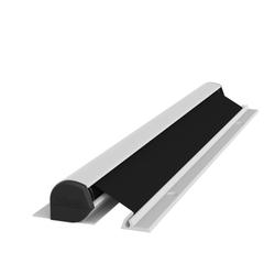 Athmer Fingerschutzrollo, 1925mm, NR 25 sichtbar verschraubt H 25mm, verkehrsweiß RAL 9016, Bandgegenseite Nr. 5-109-1925-2109