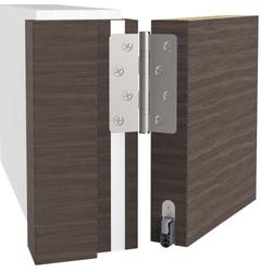 Athmer Türabsenkdichtung, 960mm, Schall-Ex® L15/30 WS, eloxiert zum Einnuten, B 14,8mm, H 30mm, Hub 20mm, einseitig, ALU (mit Zubehör 5382) Nr. 1-880-0960