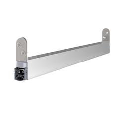 Athmer Türabsenkdichtung, 1208mm, Schall-Ex® Ultra WS, eloxiert zum Einnuten, B 19,7mm, H 30mm, Hub 12mm, zweiseitig, ALU (mit Zubehör 5600) Nr. 1-290-1210