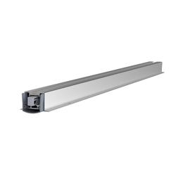 Athmer Türabsenkdichtung, 1050mm, Stadi L-24/20 OS, eloxiert zum Einnuten, B 34mm, H 20mm, Hub 16mm, Silikon, einseitig , ALU (mit Zubehör 5503) Nr. 1-959-1050