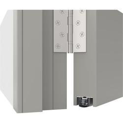 Athmer Türabsenkdichtung, 750mm, Stadi L-24/20 TS, silber zum Einnuten, B 24mm, H 20mm, Hub 16mm, einseitig , ALU (mit Zubehör 5503) Nr. 1-960-0750