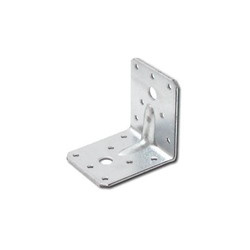 Winkelverbinder Typ 55/70S 2.0 70x70x55x2.0mm (H*L*B*T) (mit Steg) Nr. 55/01S