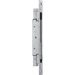 Strenger Kantriegel Nr. 945 doppelseitig wirkend 22x285mm Dorn 35mm hell verzinkt Stulp eckig Nr. S830-000106-0007200