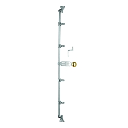 Deni Fensterdrehstange Osnabrück, rechts auswärts und einwärts, Länge: 2500mm Nr. 9500 9251 33