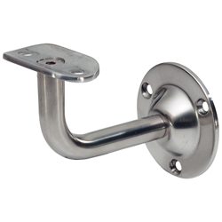 KWS Handlaufstütze 4524 Stahl verzinkt, gewölbte Auflage, zum Anschrauben Nr. 45240600000