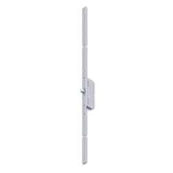Fuhr Renovierung - Anschlußstulp für 1 Bolzenriegel F20x1177mm hell verzinkt kürzbar auf Maß oben Mitte Bolzen von Nussmitte 882-515mm unten = 850-483mm Nr. VMAB201177X