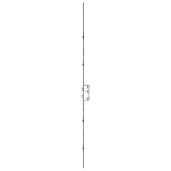 Roto Mehrfachverriegelung C600/R2225, 1-flügelig, Typ 4V, PZ gelocht 92/8mm, Dornmaß 35mm, Flachstulp 16x2200mm, RotoSil (MG:42) 776505