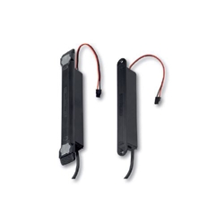Fuhr Schaltnetzteil F22x4,5mm abgerundet, Rahmeneinbau, 230V-12V Kabel 3m Nr. VNZT0057