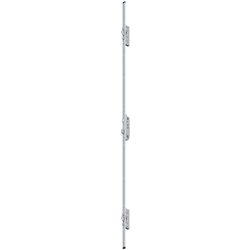 Fuhr Multisafe 855 GL Typ 11 U24x6/45/92/8 Fuhr Silver Stahl-Schwenkriegel mit Duobolzenriegel Vorrichtung für Sperrbügel Stulplänge 1576mm Türhöhe: Niedrig Nr. VM2452IM8SJ