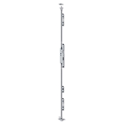 Fuhr Gegenkasten 2-flügelig Panik 35mm Stulp U24x4,2x305mm Typ 4/10 als SET, Standflügelbeschläge zum Vollpanik,Edelstahl EN 179 / EN 1125 Nr. VMPW35QNSETZ