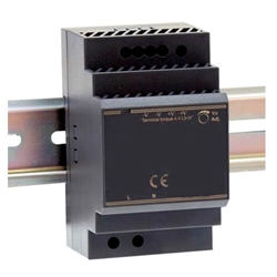 Fuhr Hutschienennetzteil 12 V DC/4,5 A Abmessung: 90 x 52,5 x 58,3 mm (HxBxT) flache Bauform Nr. VNZT80345