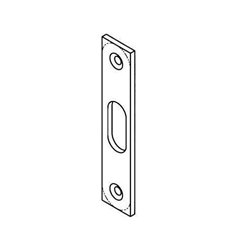 KFV Schließblech 2330-03-24G Niro verstellbarer Gußkasten Nr. 3223676