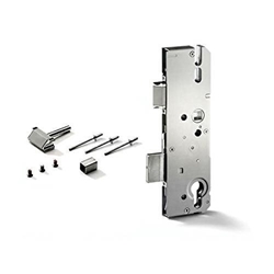 KFV Hauptschloss-Set HSS 8092 80/92/10mm best. aus: 1 Hauptschloss, mit Softlockfalle, 1 abgesetzte Softlock- falle, 1 Reduzierhülse 10 auf 8mm,3 Befestigungsschrauben, 3 Nieten Nr. 3496384