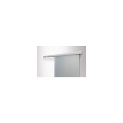 Geze ZT-Schiebetürbeschlag, Komplettset, Aluminium, Levolan 60, L 2450, naturton zum Anschrauben, einflügelig, Flügelbreite 400 - 1240mm (PG:03) 147166