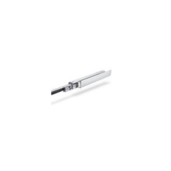 Geze ZT-Schiebetürbeschlag, Komplettset, Aluminium, Levolan 60, L 2450, naturton zum Anschrauben, einflügelig, Flügelbreite 400 - 1240mm (PG:03) 147166