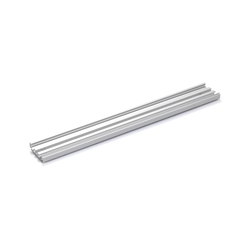 Geze ZT-Distanzprofil, L 2050mm, stapelbar, Aluminium, Levolan 60/120, einflügelig, naturton eloxiert zum Anschrauben, Schiebetür, Türwerkst. Holz (PG:03) 147556