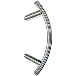 Stoßgriff Edelstahl Links+Rechts verwendbar D:26mm H:370mm B:80mm T:85mm