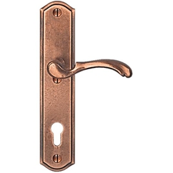 Innendrücker 1036 B1 DIN Rechts PZ 92/8 Bronze brüniert