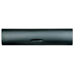 Windklappe KU schwarz mit Bürste, ohne Schacht 347x84x19mm (280x48mm) Nr. 52.00.100