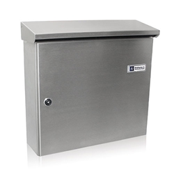 JU Einzelbriefkasten 375x320x110 mm V2A