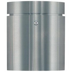 Albert Briefkasten Edelstahl matt Nr. 690743 Maße (BHT): 340x390x110mm