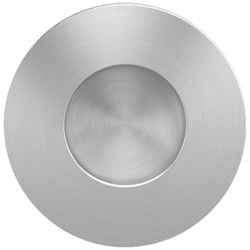 Karcher Glas-Schiebetürmuschel EZ 1706 Glasbohrung 50mm, Durchmesser 70mm Glasstärke 8-10mm, verschraubt Edelstahl matt Nr. EZ1706 GS 71