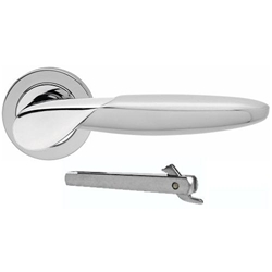 Karcher Halbgarnitur Orlando R 42 PZ Chrom/Chrommatt Rechts inkl. Haken-Wechsel- stift Z1400-80