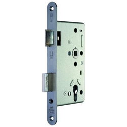 SSF Panikschloß FH 20 APD 1-flügelig F20/55/72/9 Links, Stulp rund, Niro, Funktion D, DIN 18250 & EN 179 auswärts, Klasse 3 Nr. A2001D50/501 RD
