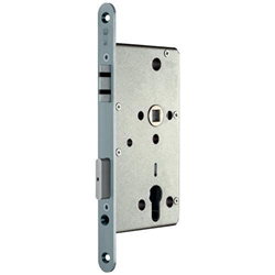 SSF Panikschloß FH 61 APD 1-flügelig F20/65/72/9 Links, Stulp rund, Niro, Funktion D, EN 179 + 1125 auswärts Nr. A6101 5L/541 APD LA