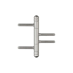 Simonswerk ZT-Designband, VARIANT® V 4426 WF SOFT, Stahl Designkopf, vergoldet poliert Rollenlänge: 93mm, DIN-Richtung: Links-Rechts Nr. 5 120616 0 02402