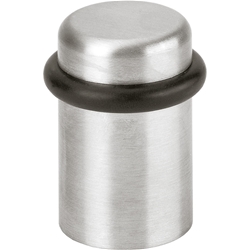 Hoppe Bodentürstopper, H 45mm, Ø 37mm, Edelstahl AR934C (E498), ohne Verdrehsicherung, edelstahl matt Ø 37mm, H 45mm Nr. 50017470 (Alt: 1890973)