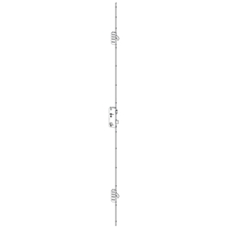 Winkhaus Türgetriebe F1660 40/92/8 M2 Links Mattchrom (MG:B1) 1886712