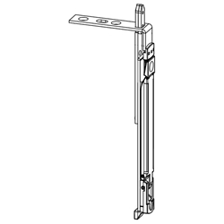 Winkhaus Türkantriegel GASZ 16x157mm matt chromatiert (MG:E2) 4935006