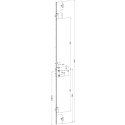 Winkhaus Türgetriebe U2469 50/92/8 M2 MC (MG:B7) 4990399