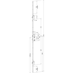 Winkhaus Türgetriebe F1662 35/92/8 M2 MC Aluplast, Ideal 3000/5000 (MG:B1) 1954869