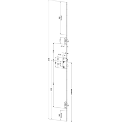 Winkhaus Türgetriebe F16162 35/92/8 M2 Links MC, für sehr niedrige Türen (MG:B1) 2092949