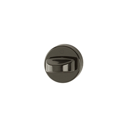 Hoppe HT-Olive auf Rosette, OL92/42KS, VK 8, Aluminium rund, dunkelbraun seidenglänzend beschichtet verdeckt verschraubt, ohne Stütznocken, BA 38mm , 40mm Stift, Nr. 8068017