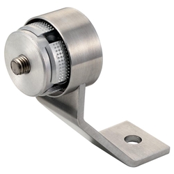 KWS Endstütze für Rahmentüren Edelstahl, sichtbare Befestigung für Rohr Ø 30x1,5mm Nr. 871682