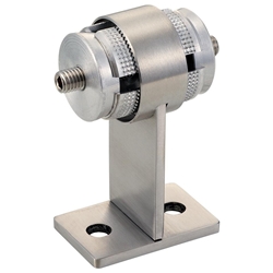 KWS Mittelstütze gerade 8393 Edelstahl, sichtbare Befestigung für Rohr Ø 35x1,5mm Nr. 839382