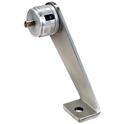 KWS Endstütze schräg 40° 8321 Edelstahl, sichtbare Befestigung für Rohr Ø 35x1,5mm, Rechtszeigend ohne Hülse Nr. 83218210000