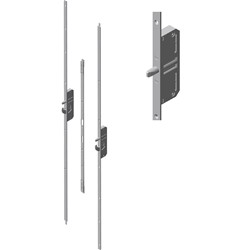 KFV Stulp-Garnitur RSG RB1300 für 25-80mm Dorn, P6/24/92mm Niro best. aus: 1 Stulp-Oberteil mit Bolzen, 1 Stulp-Unterteil mit Bolzen, 1 Stulp-Mittelteil Nr. 5700872