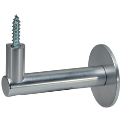 KWS Handlaufstütze 4547 Edelstahl, 75mm Abstand für runden Handlauf mit Stockschraube Nr. 454781