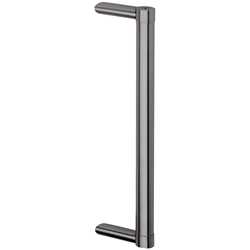 Stangengriff Edelstahl matt gebürstet 1600/1574/30mm schräge Stützen NA M8 Serie RS Nr. 802282